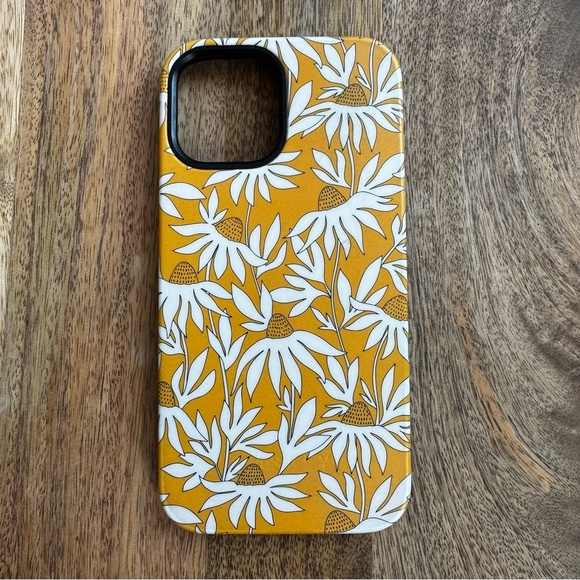 Casely Floral Yellow Phone Case for iPhone 12 Pro Max - Picture 2 of 3